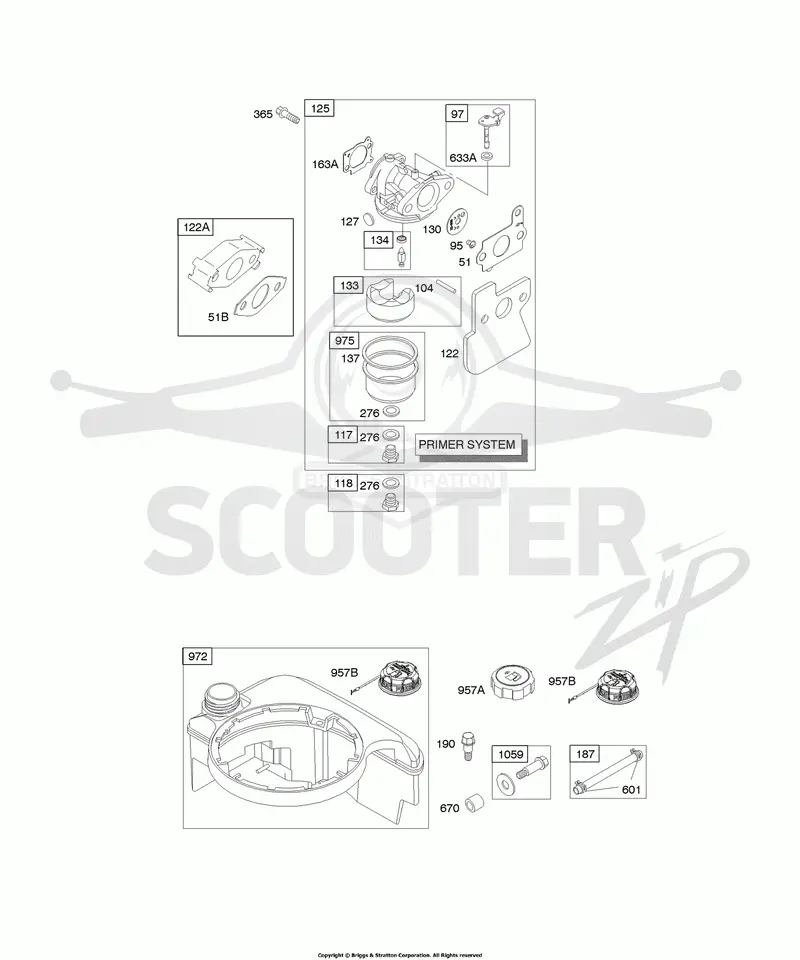 Carburetor, Fuel Supply