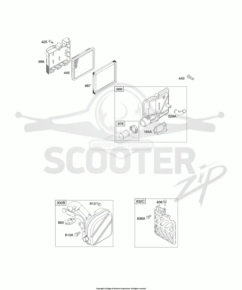 Air Cleaner, Exhaust System