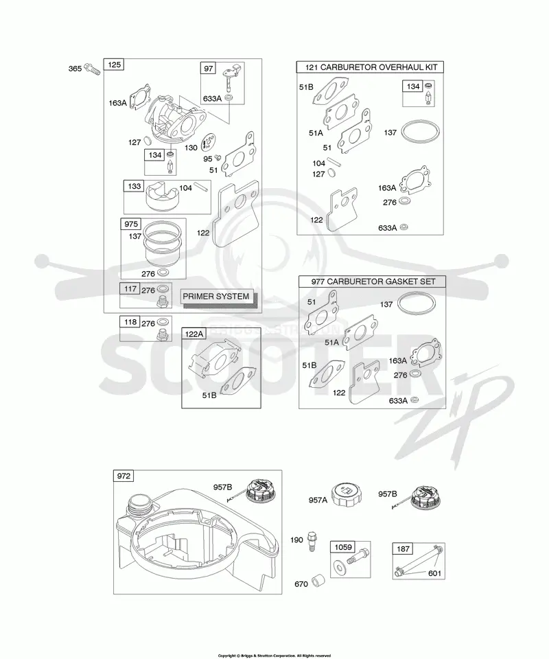 Carburetor, Fuel Supply