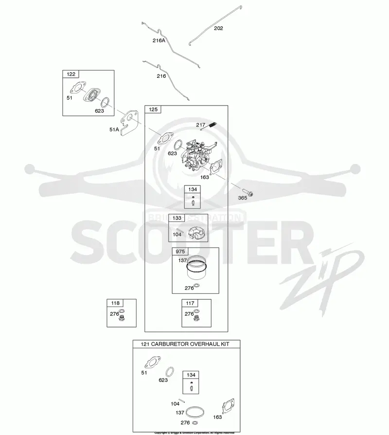 Carburetor, Carburetor Overhaul Kit
