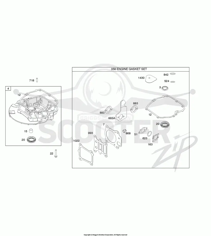 Gasket Set-Engine, Sump