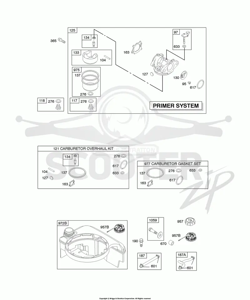 Carburator, Fuel Supply