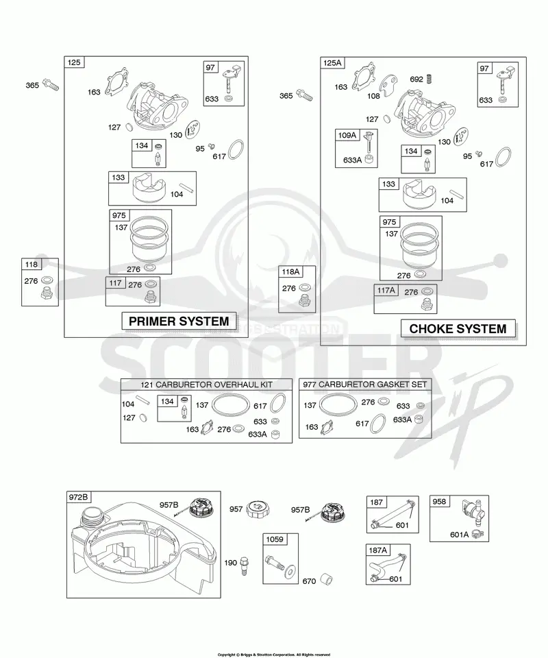 Carburetor, Fuel Supply