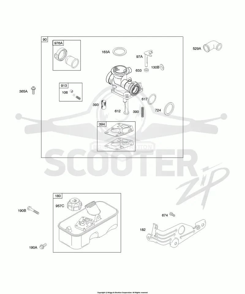 Carburetor, Fuel Supply