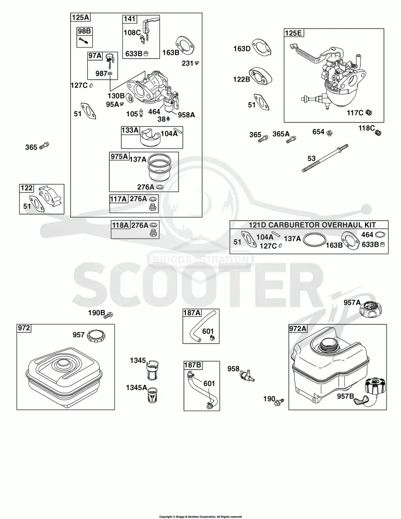 Carburetor, Fuel Supply