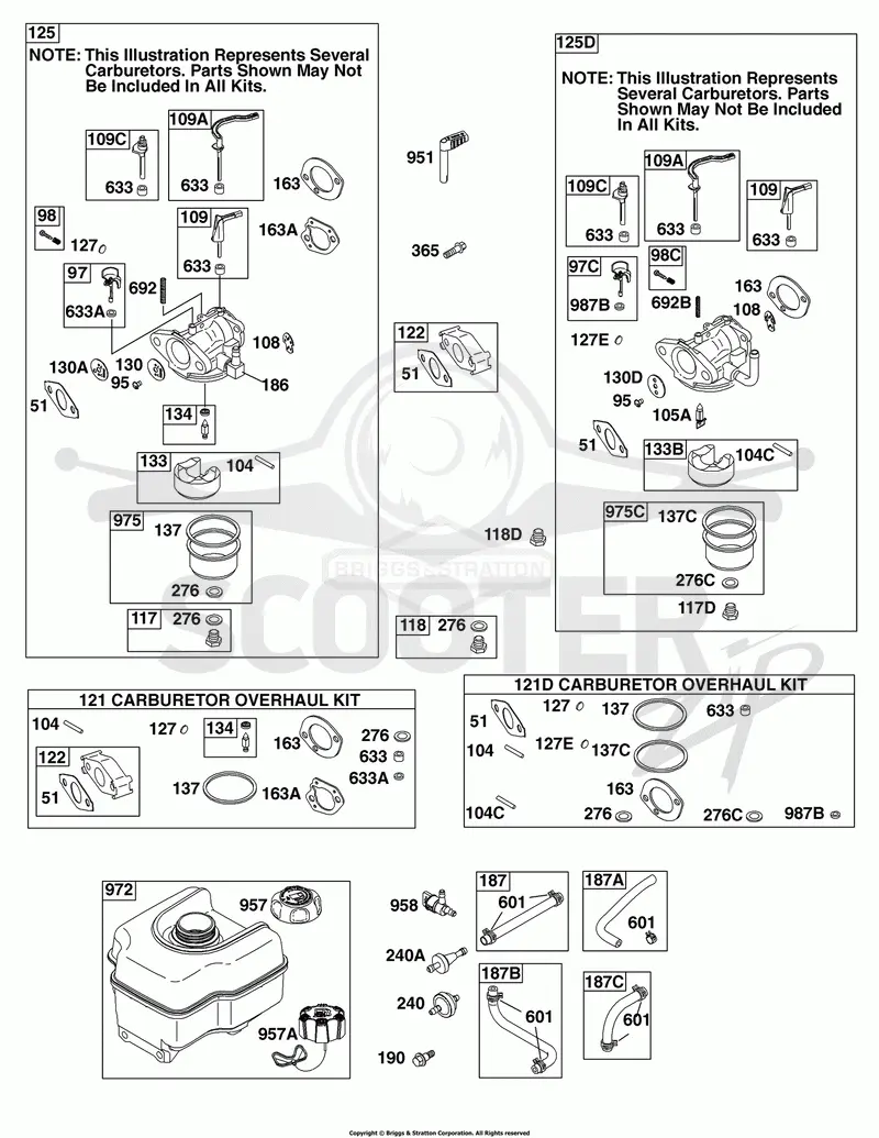Carburetor, Fuel Supply