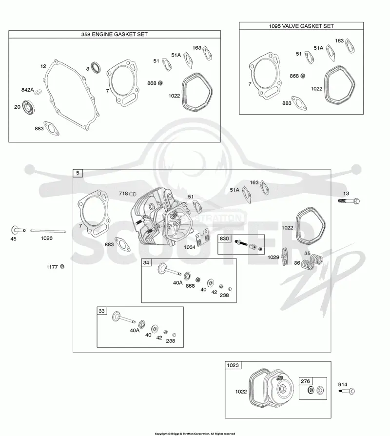 Cylinder Head, Gasket Sets
