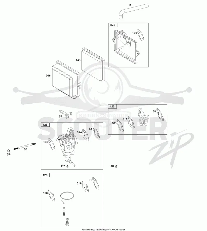 Air Cleaner, Carburetor