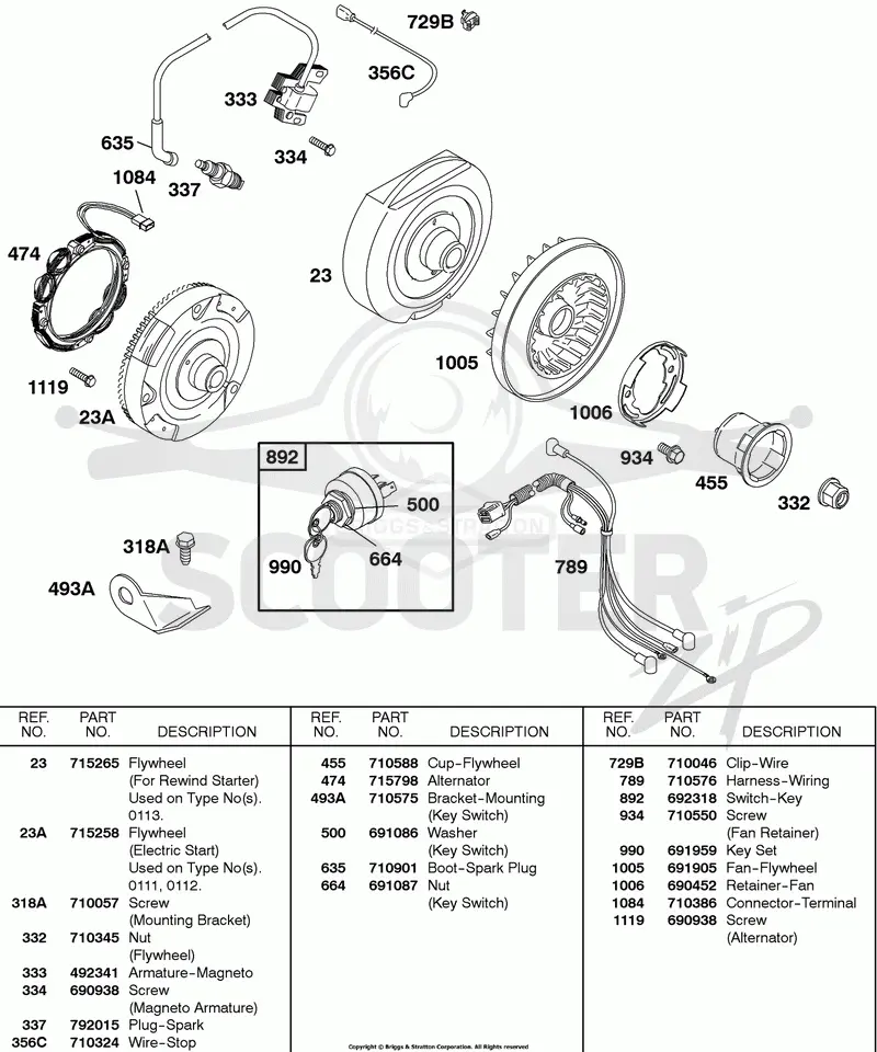 FLYWHEEL, IGNITION