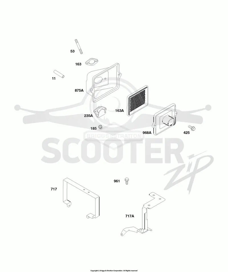 Air Cleaner, Brackets