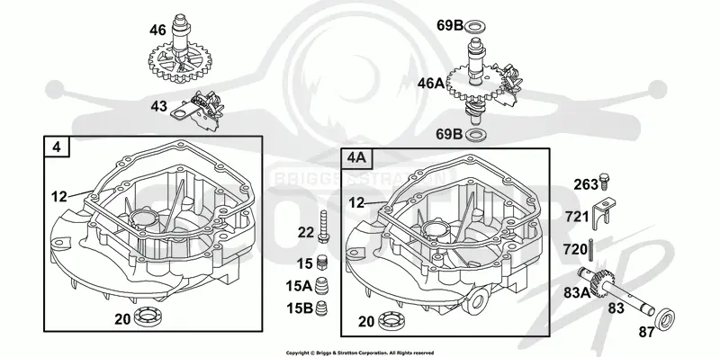 Crankcase Cover/Sumps