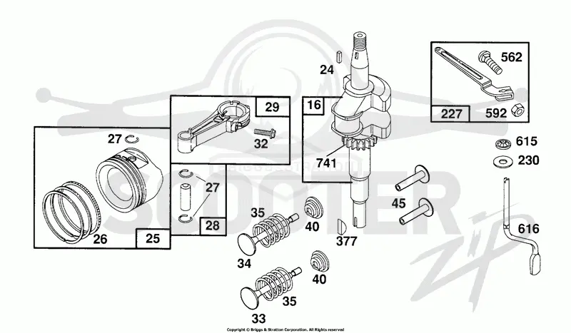 Crankshaft, Piston Group