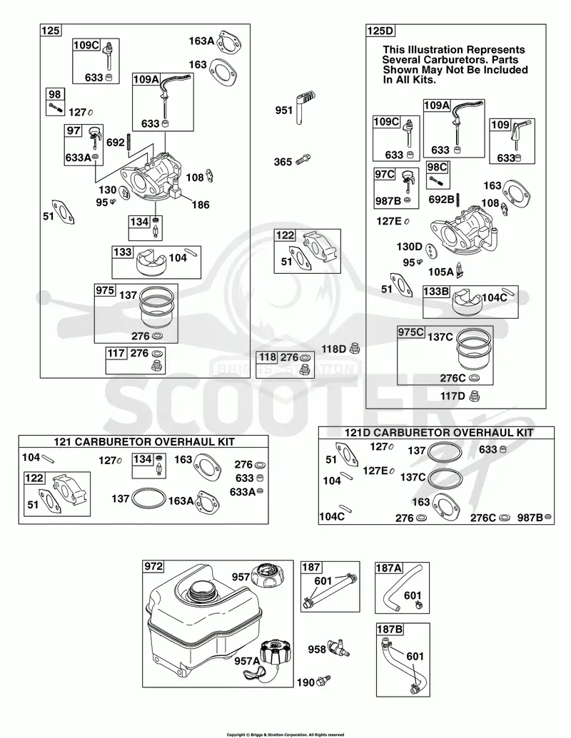 Carburetor, Fuel Supply