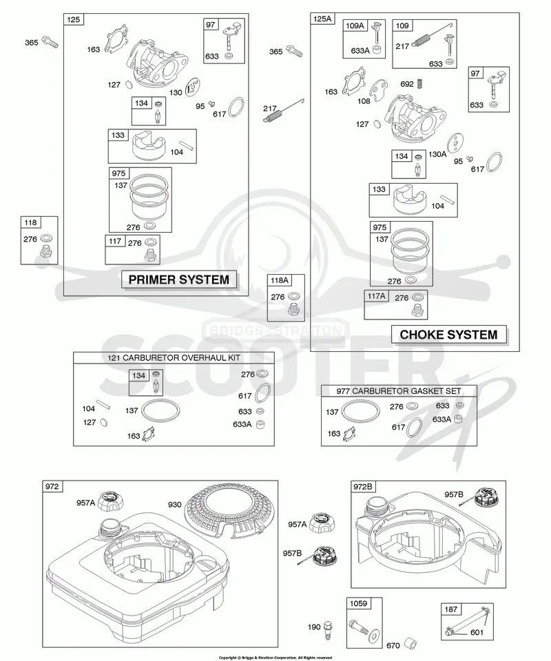 Carburetor, Fuel Supply