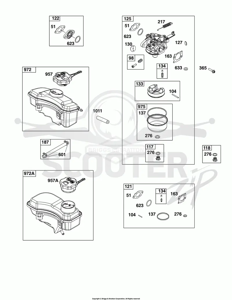 Carburetor and Fuel Supply Group
