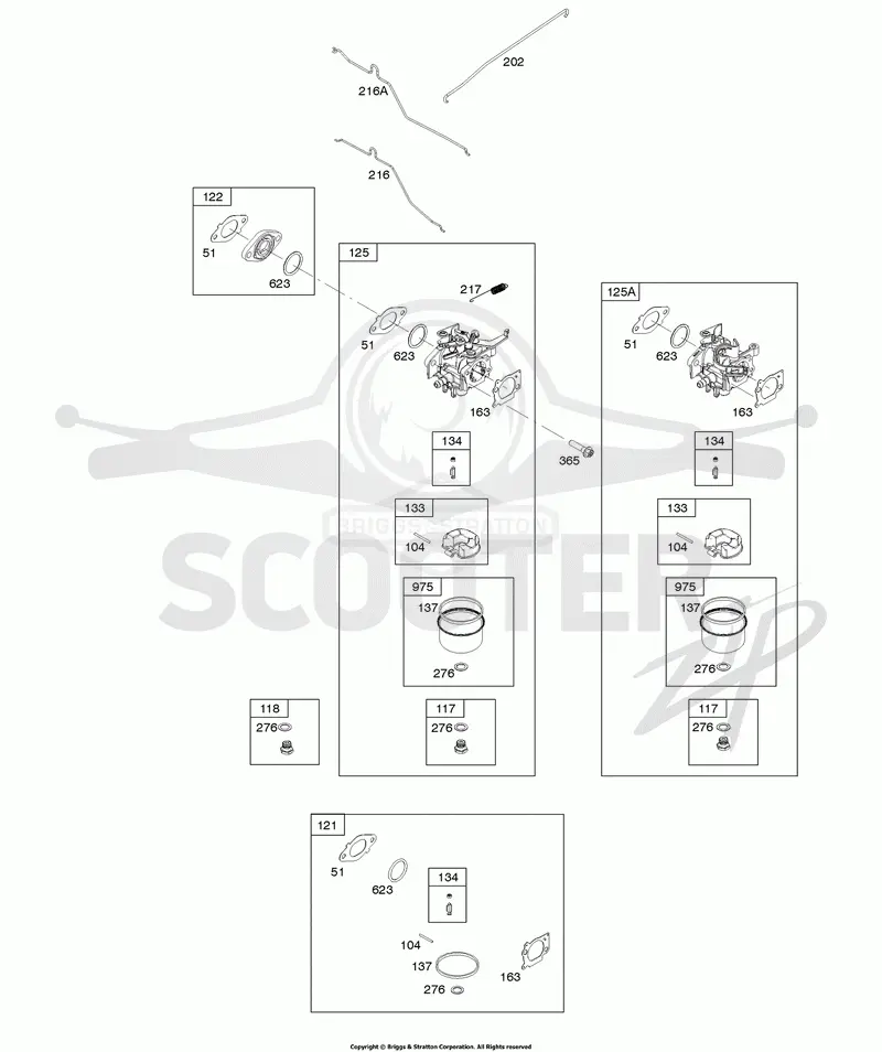 Carburetor, Carburetor Overhaul Kit
