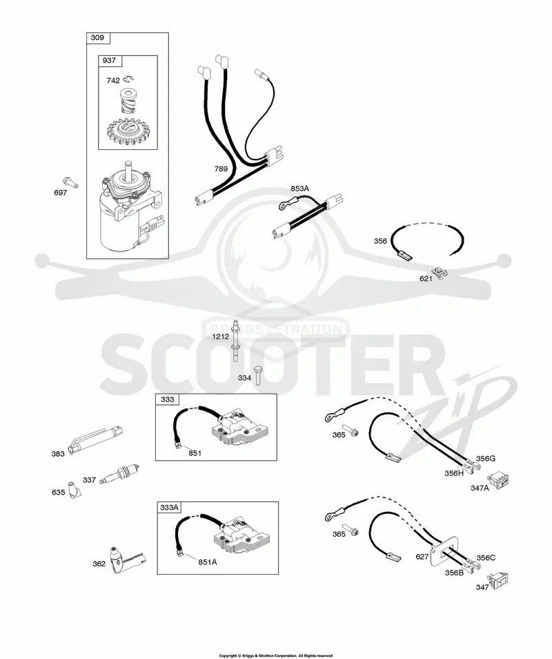 Alternator, Electric Starter, Ignition