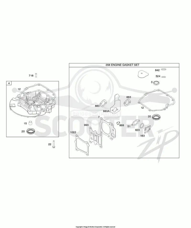 Gasket Set-Engine, Sump