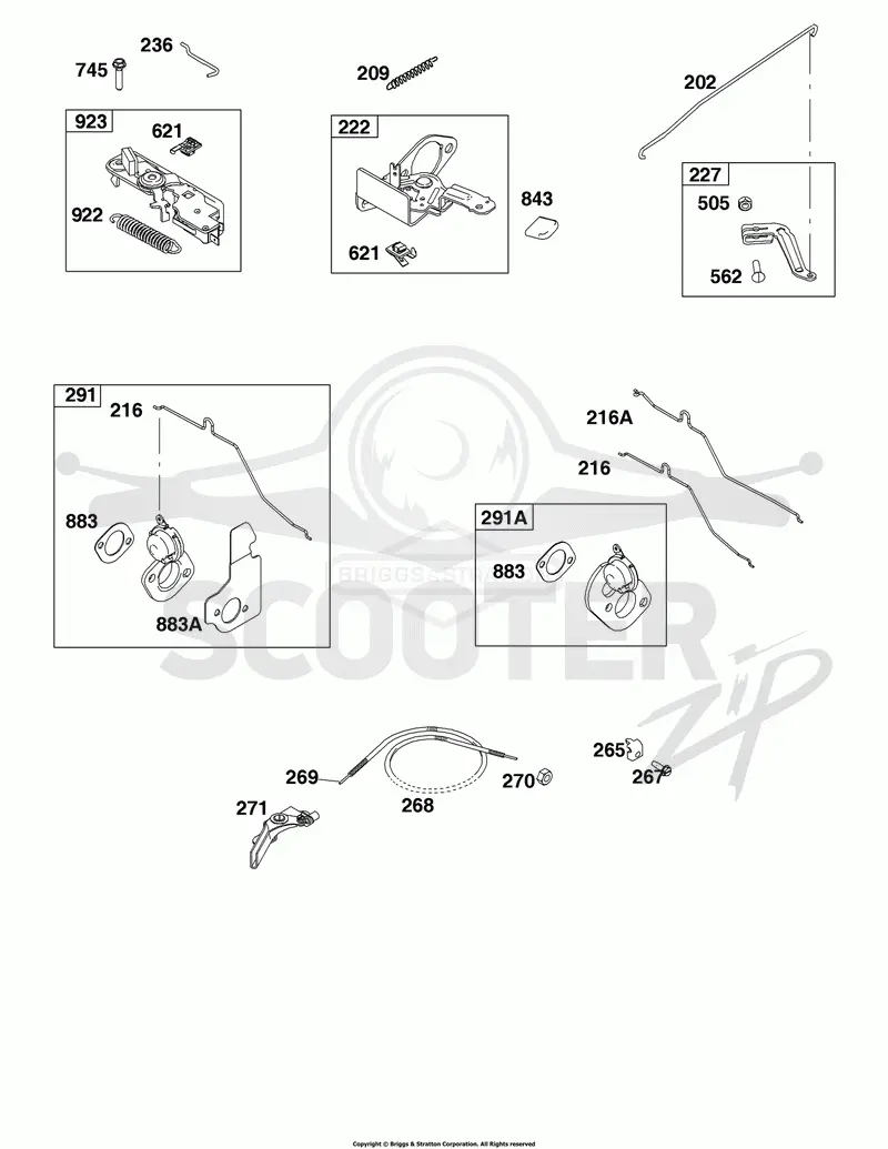 Controls, Governor Spring, Thermostat