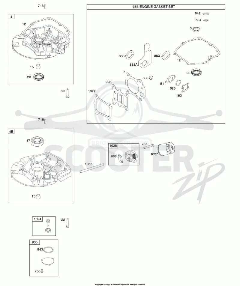 Gasket Set-Engine, Sump