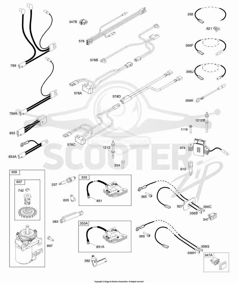 Alternator, Electric Starter, Ignition