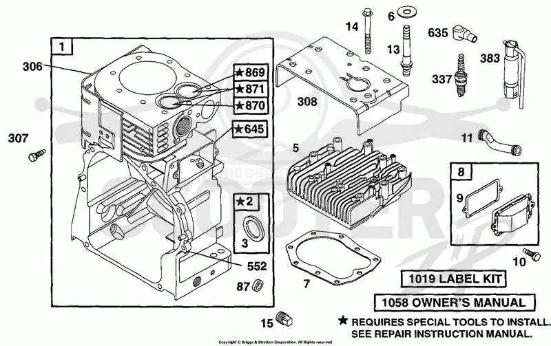 Cylinder, Head