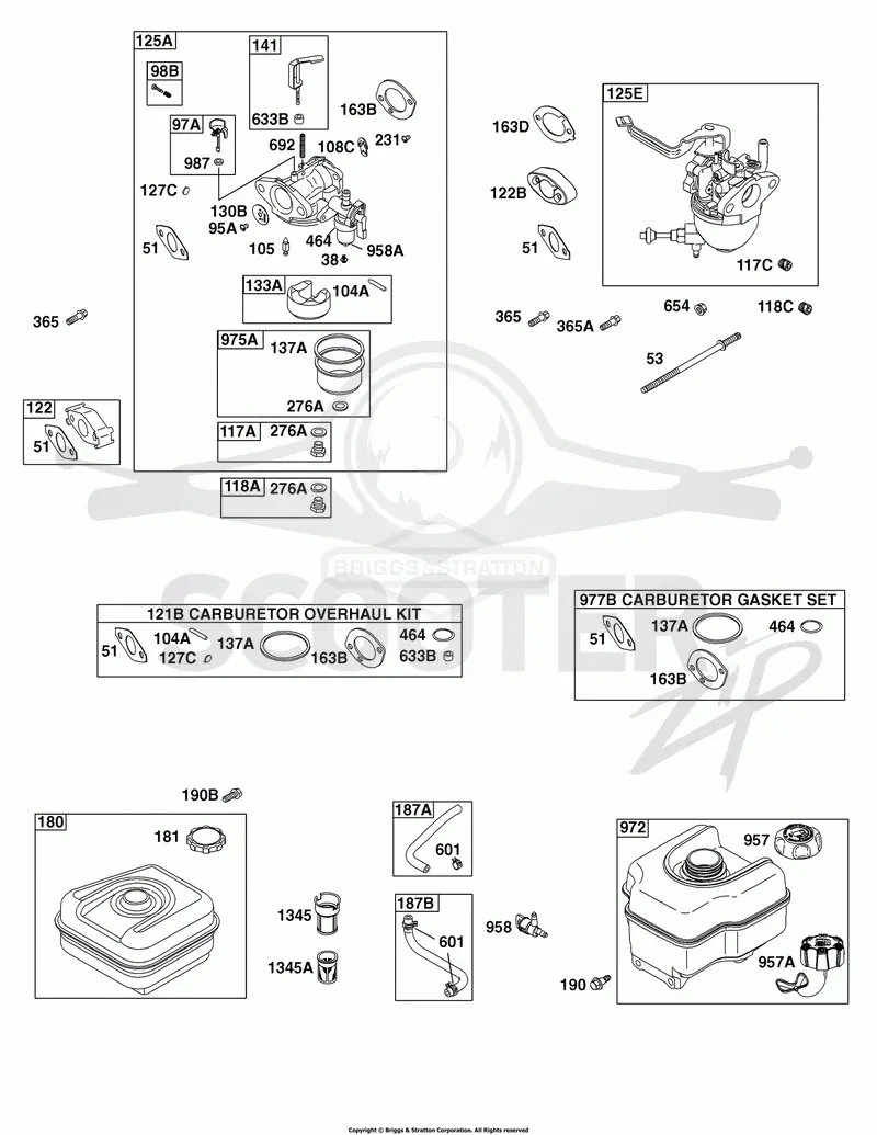 Carburetor, Fuel Supply
