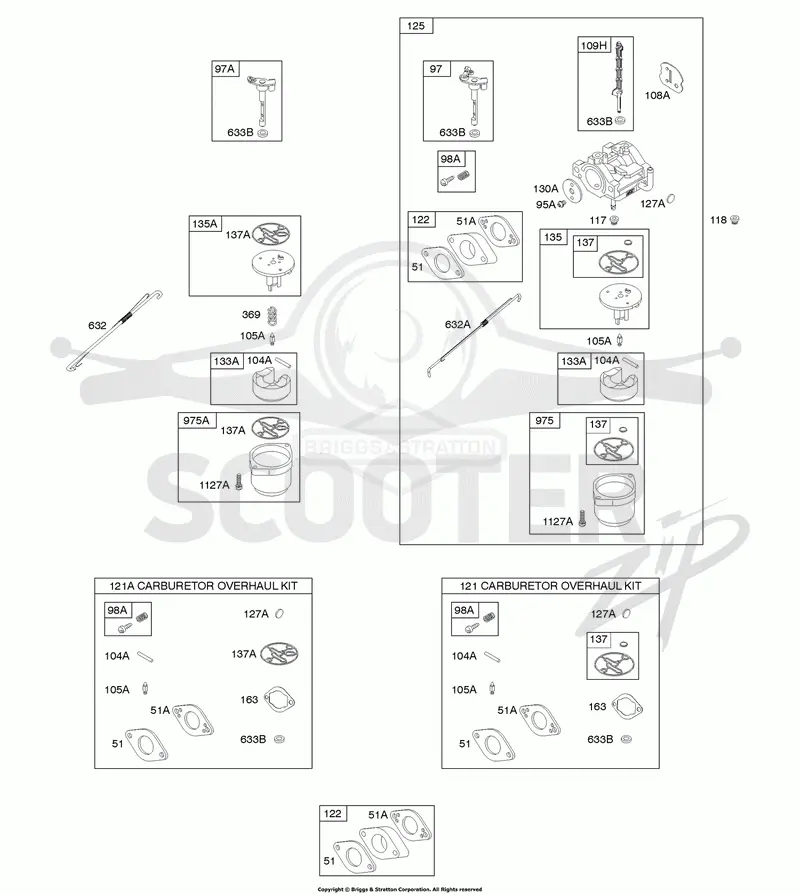 Carburetor, Kit - Carburetor Overhaul