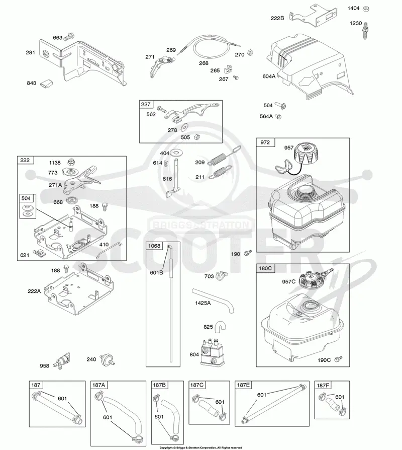 Controls, Fuel Supply, Governor Spring