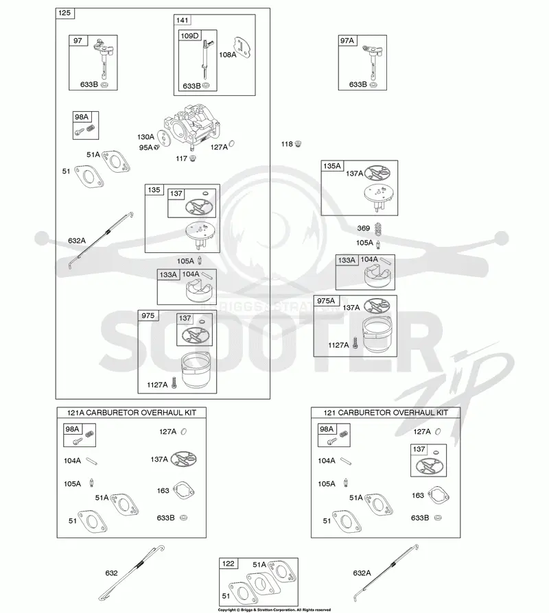 Carburetor, Kit - Carburetor Overhaul