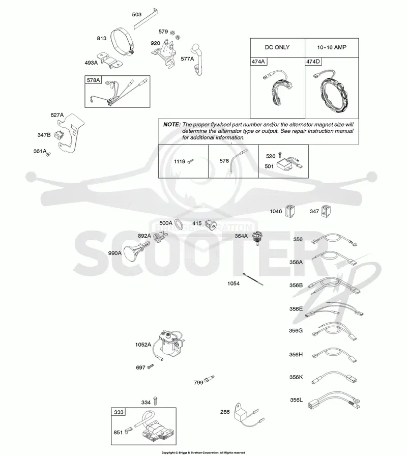 Alternator, Ignition