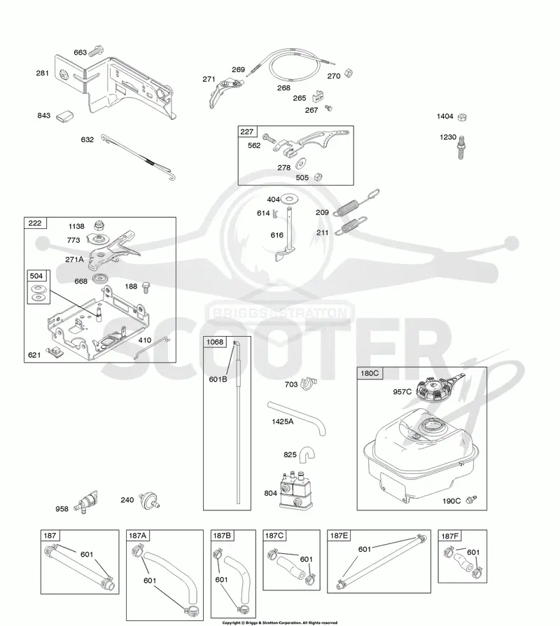 Controls, Fuel Supply, Governor Spring