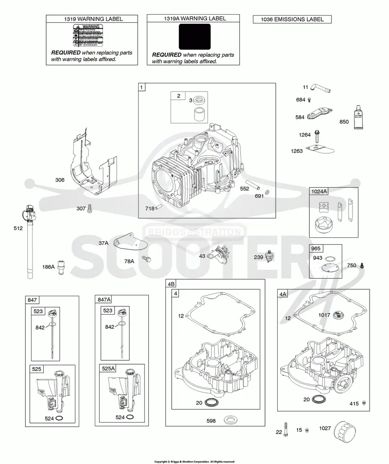 Cylinder, Engine Sump, Lubrication, Oil Fill