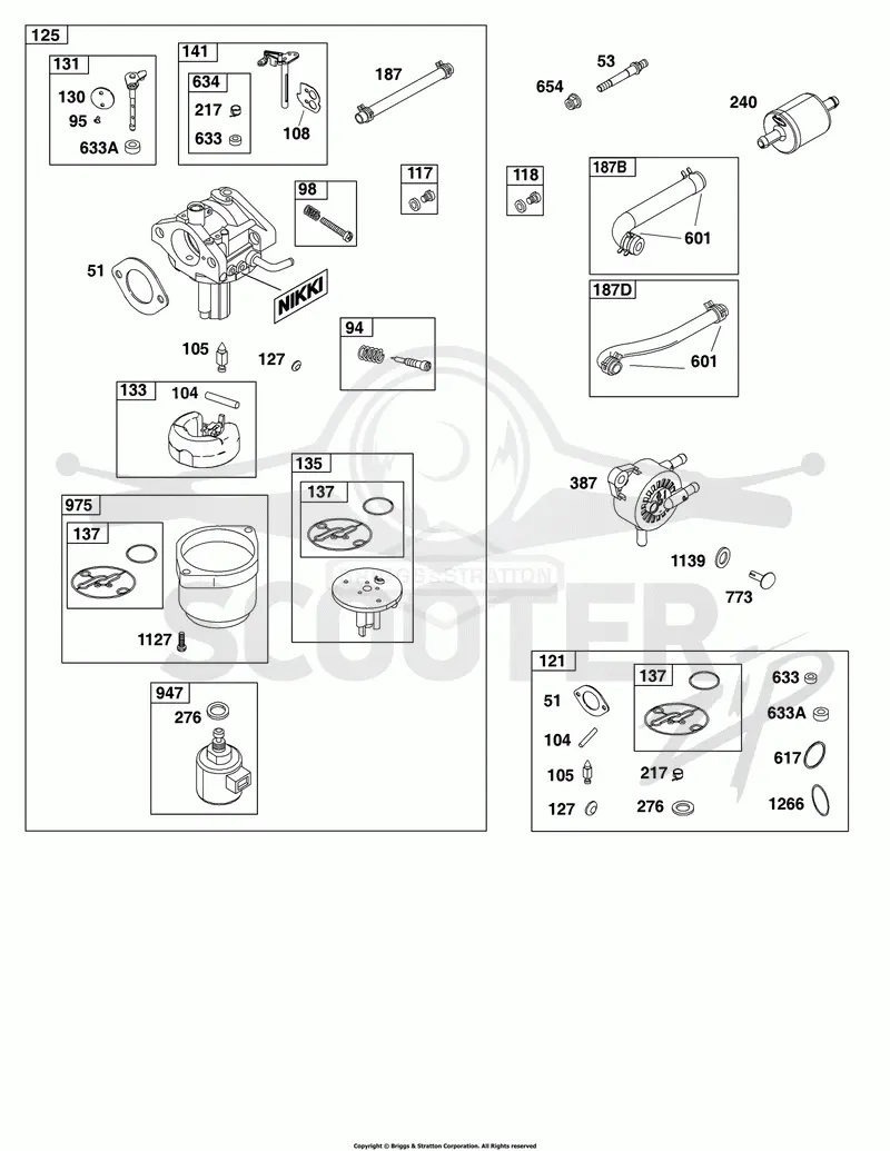 Carburetor and Fuel Supply Group