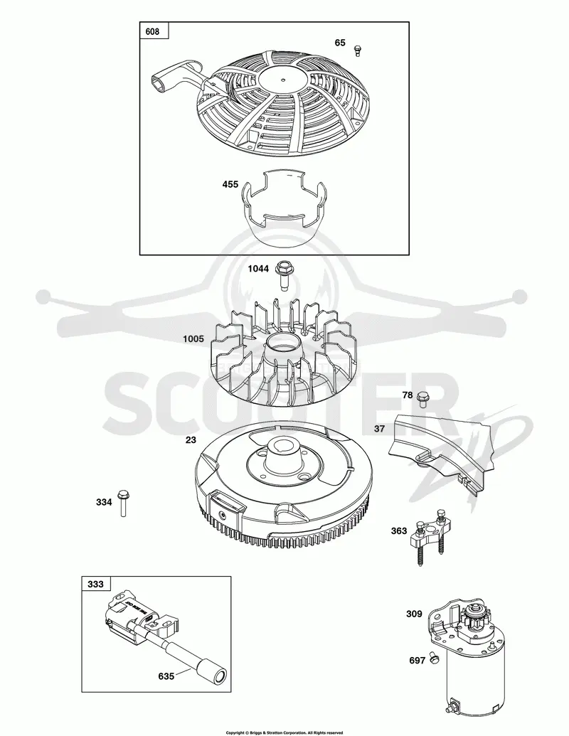 Flywheel, Ignition, and Starter Group