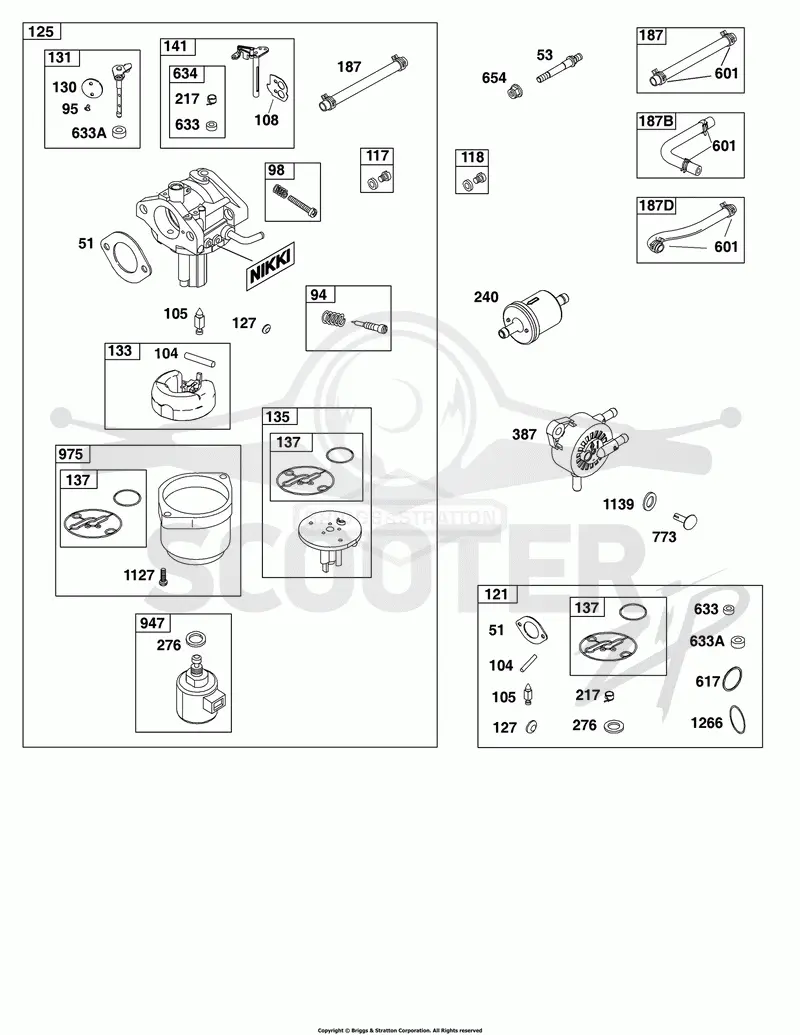 Carburetor and Fuel Supply Group