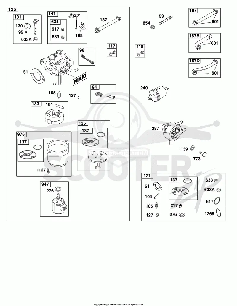 Carburetor and Fuel Supply Group
