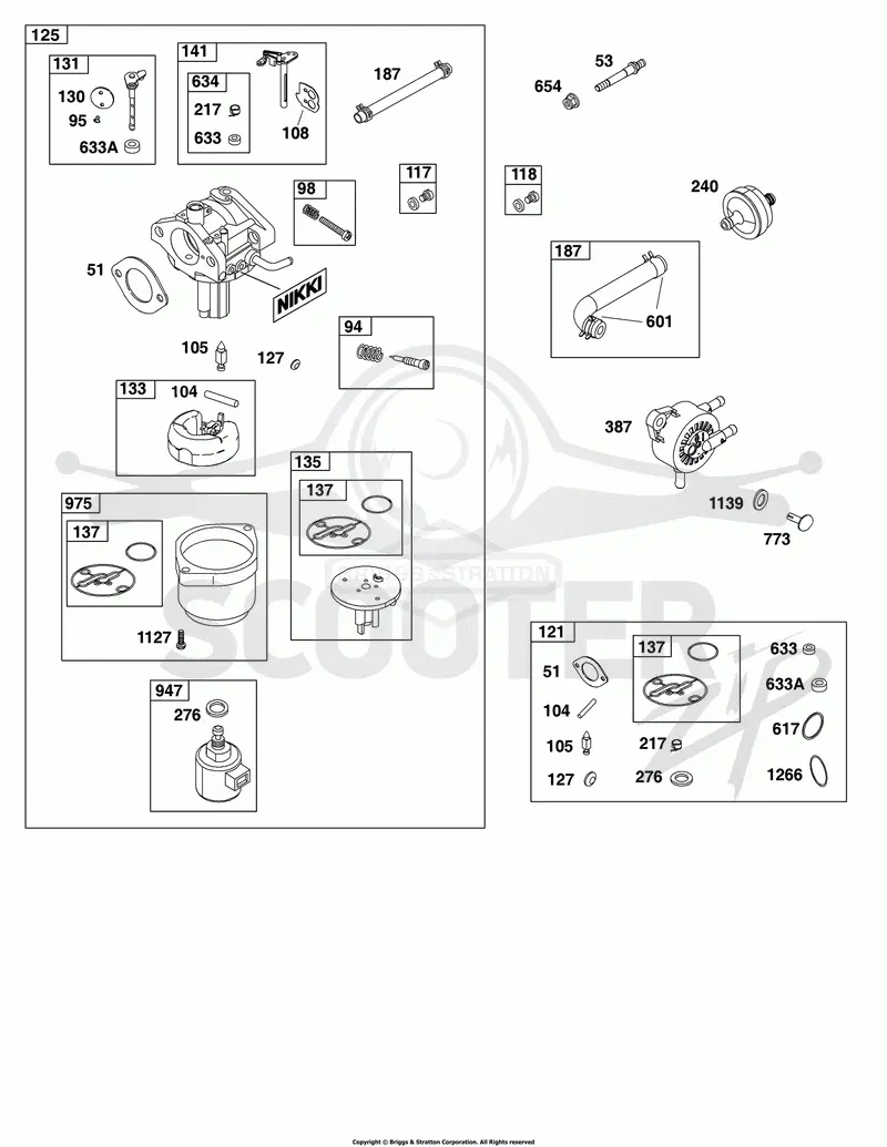 Carburetor and Fuel Supply Group