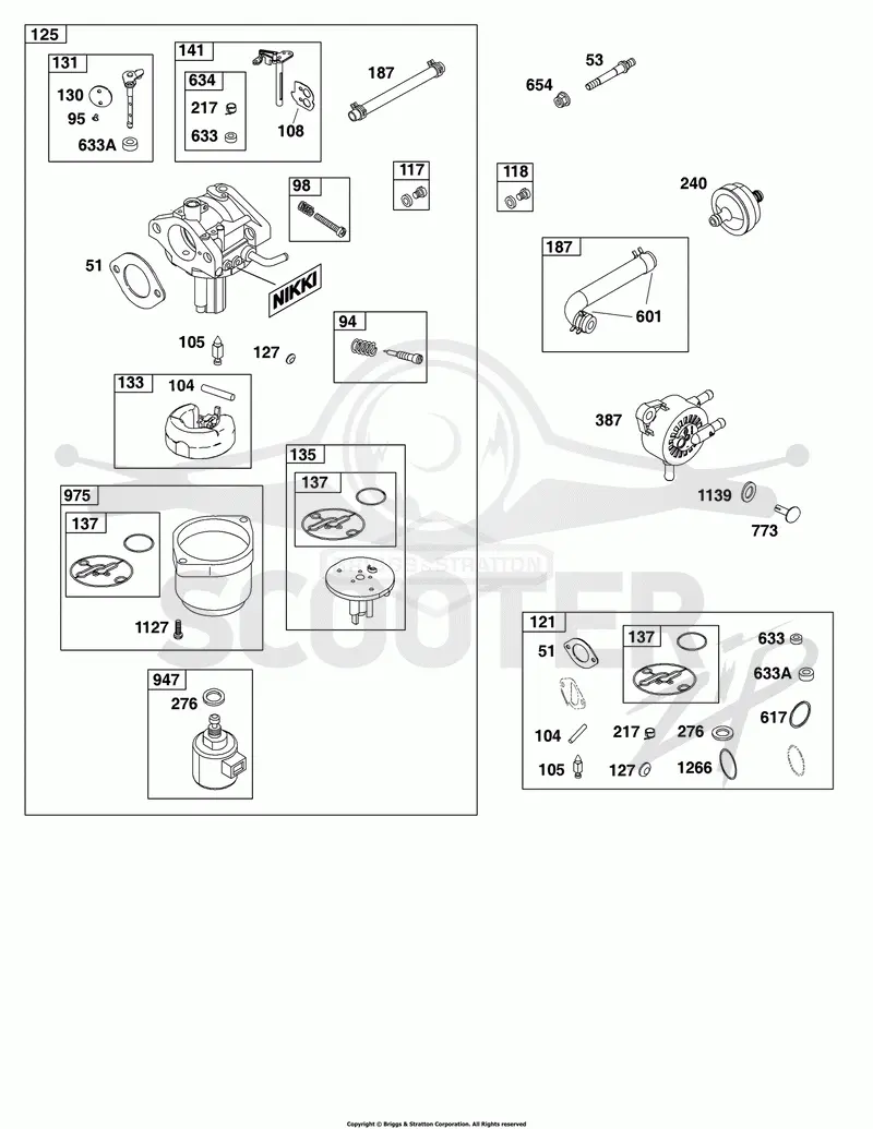 Carburetor and Fuel Supply Group