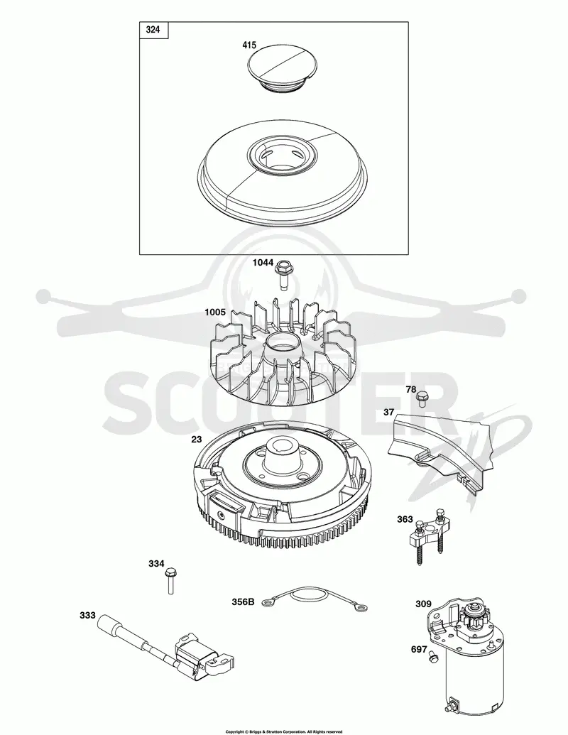 Flywheel, Ignition, and Starter Group