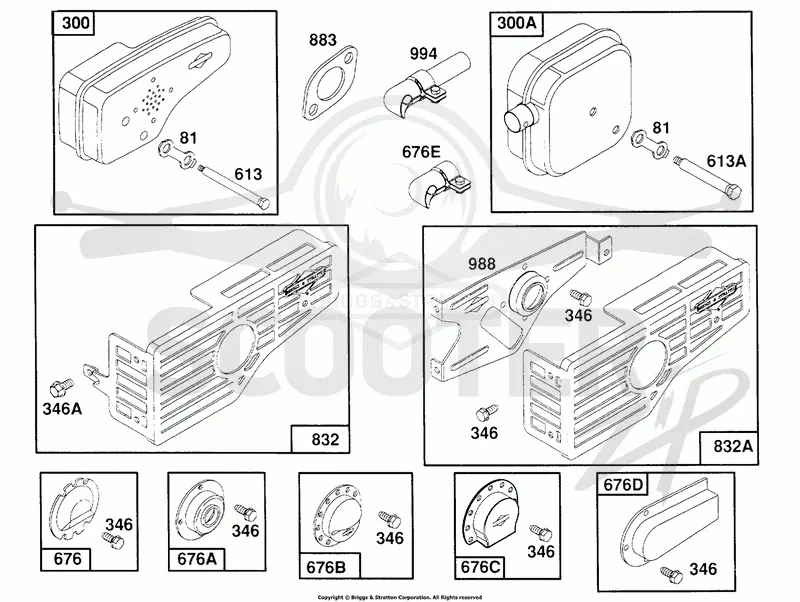 Mufflers and Deflectors