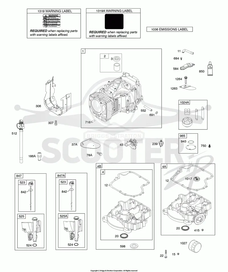 Cylinder, Engine Sump, Lubrication, Oil Fill