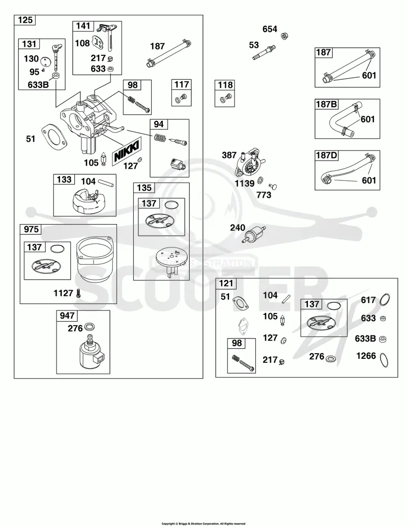 Carburetor and Fuel Supply Group