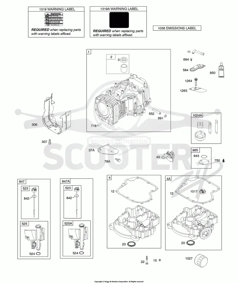 Cylinder, Engine Sump, Lubrication, Oil Fill