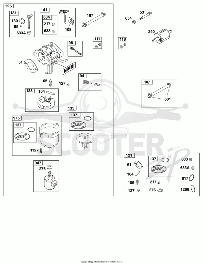 Carburetor and Fuel Supply Group
