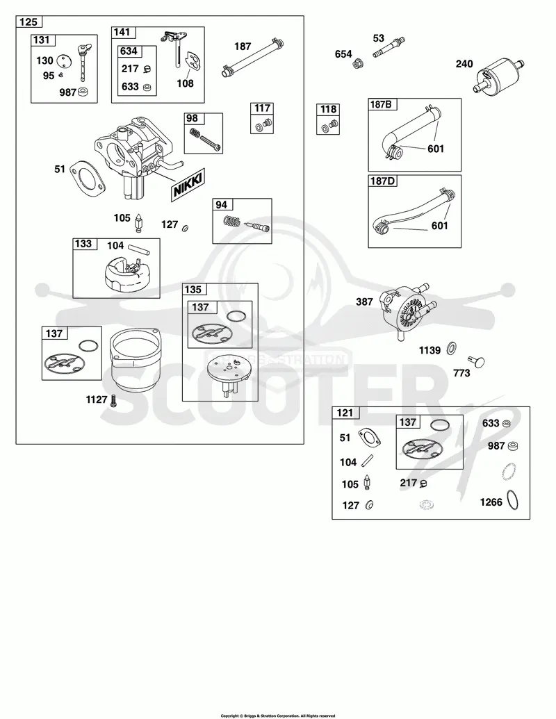 Carburetor and Fuel Supply Group