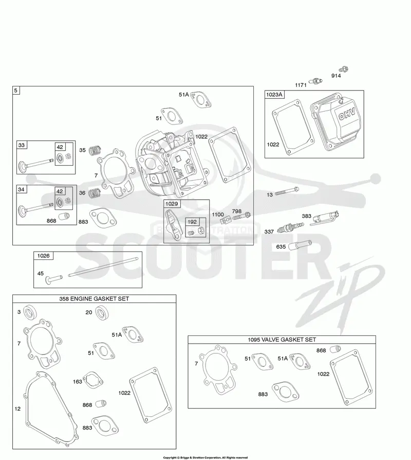 Cylinder Head, Gasket Set - Engine, Gasket Set - Valve, Valves