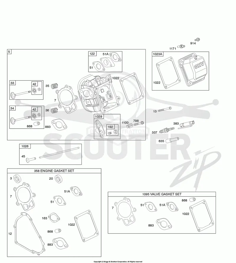 Cylinder Head, Gasket Set - Engine, Gasket Set - Valve, Valves