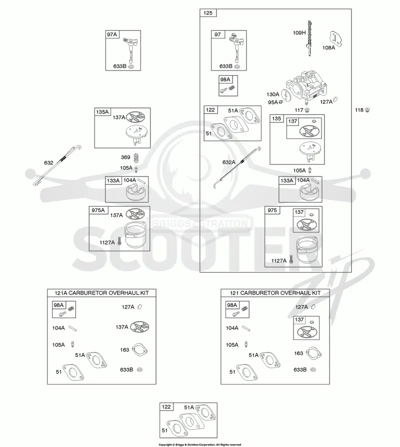 Carburetor, Kit - Carburetor Overhaul