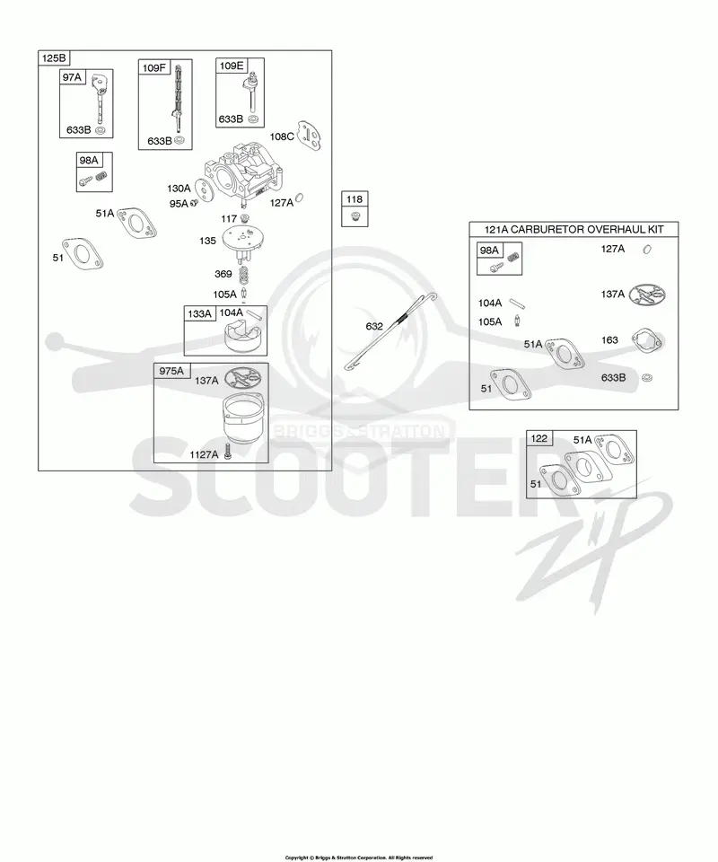 Carburetor, Kit - Carburetor Overhaul